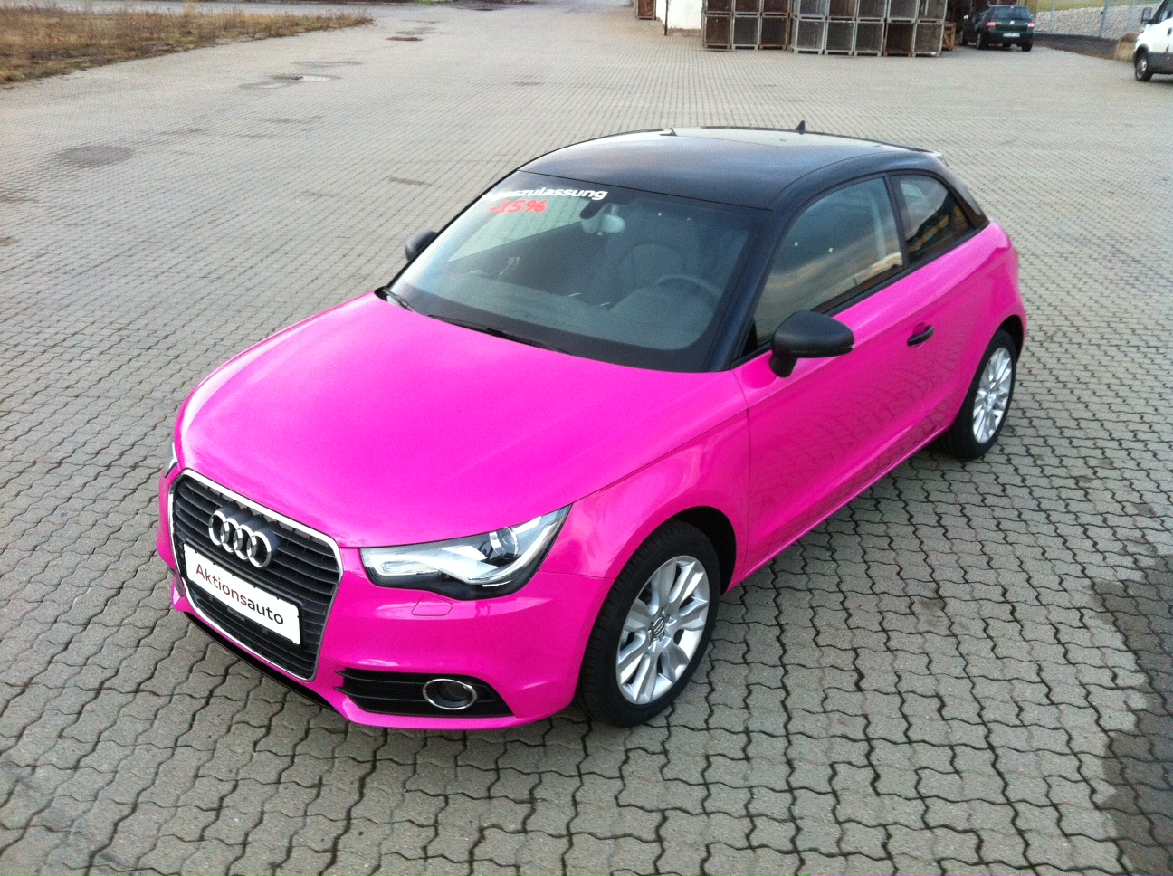 Folierung pink